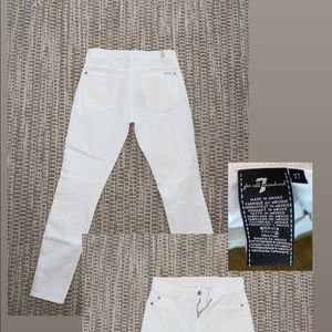 White 7 For All Mankind Jeans | In Great Condition